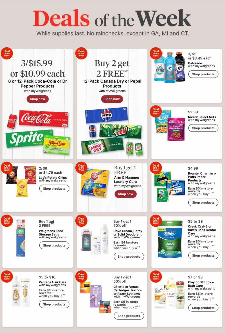 Walgreens Weekly Ad Aug 31-Sep 06 - Page 1
