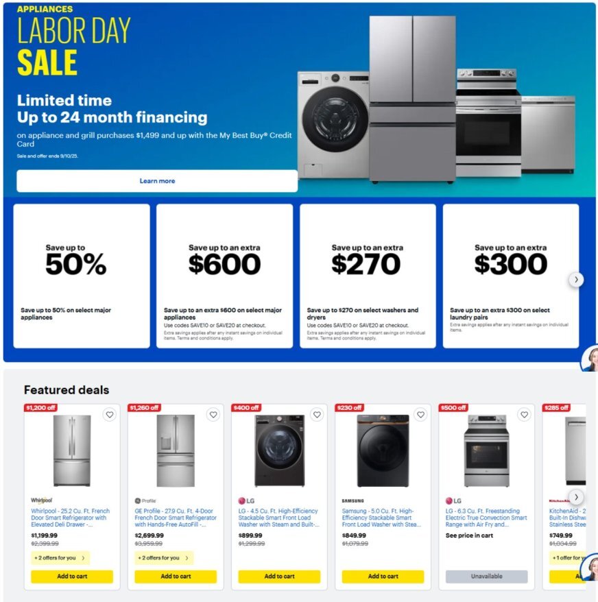 Best Buy Weekly Ad Aug 22-Sep 10 - Page 1