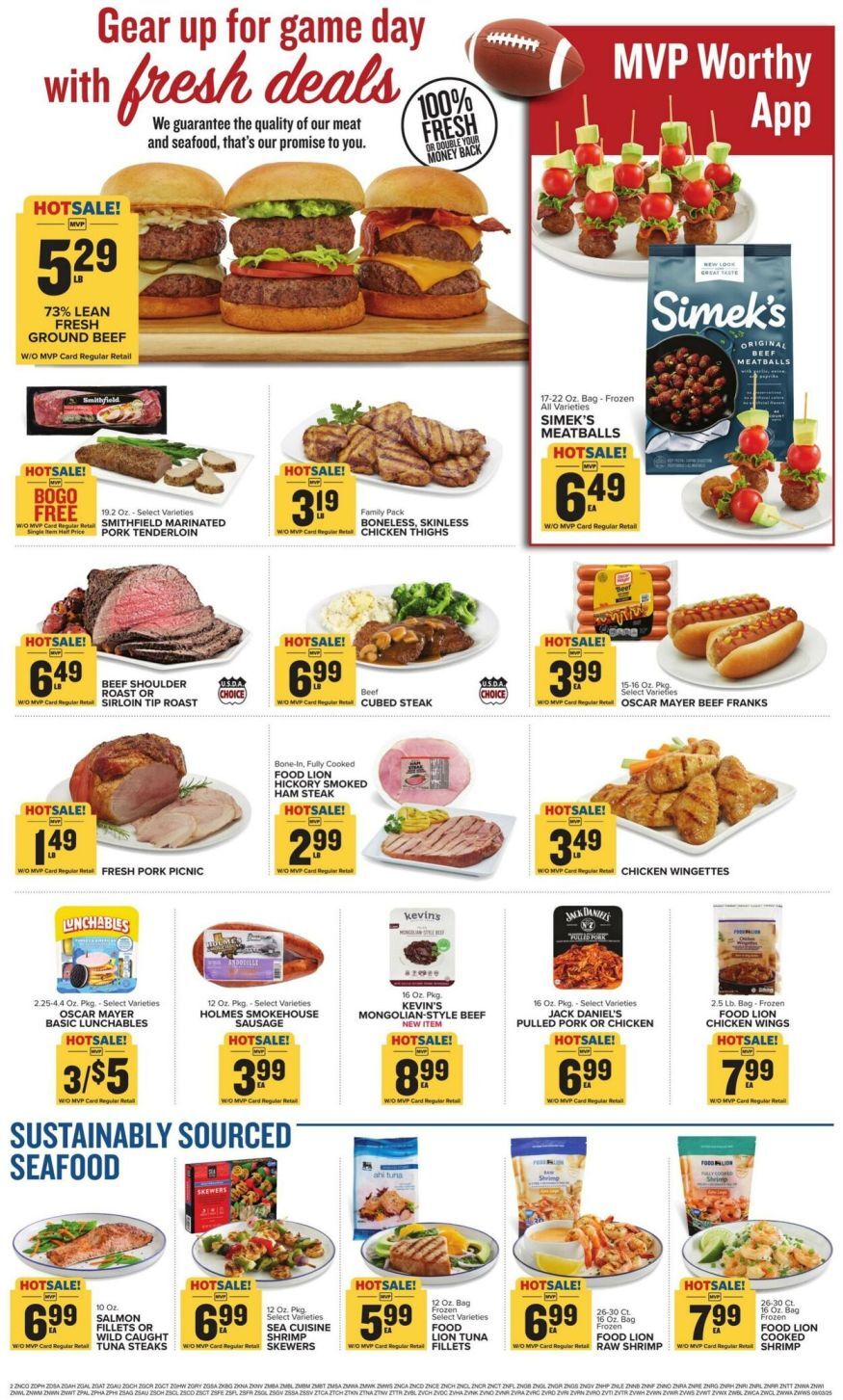 Food Lion Weekly Ad Sep 03-09 - Page 2