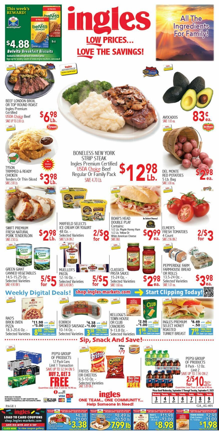 Ingles Market Weekly Ad Sep 03-09 - Page 1