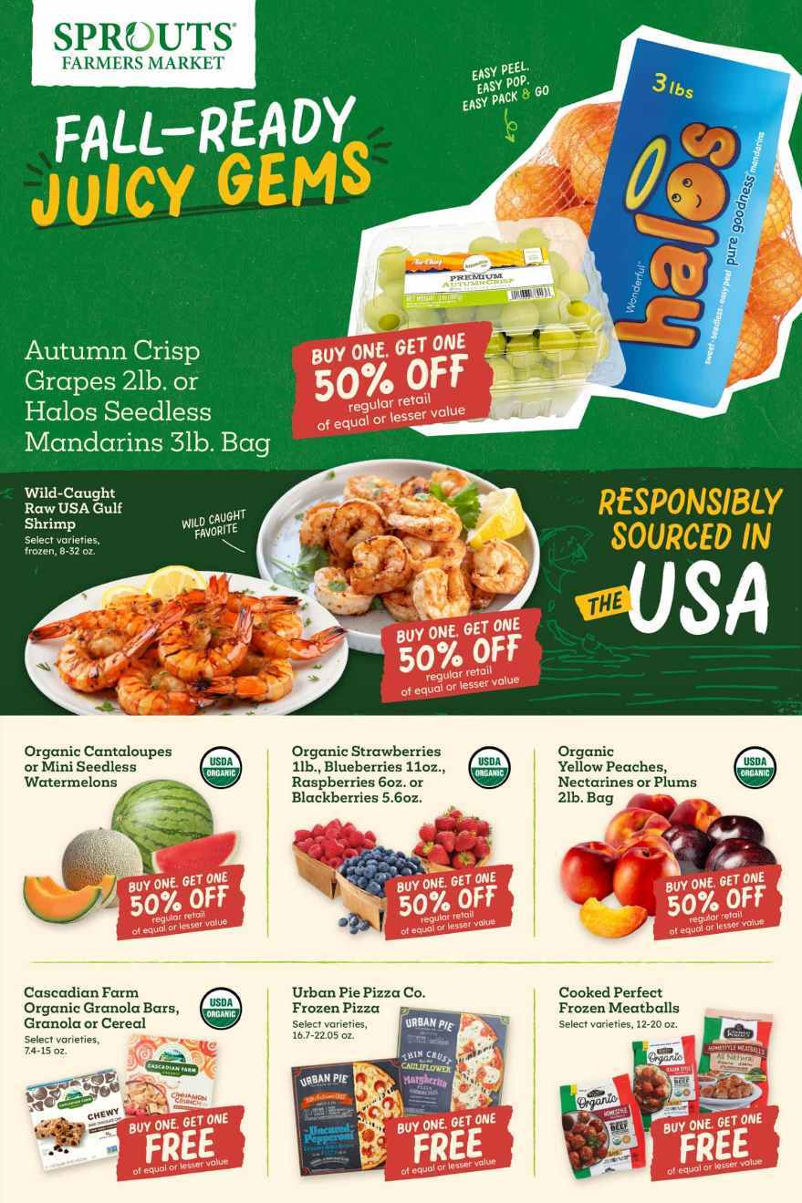 Sprouts Weekly Ad Sep 03-09 - Page 1