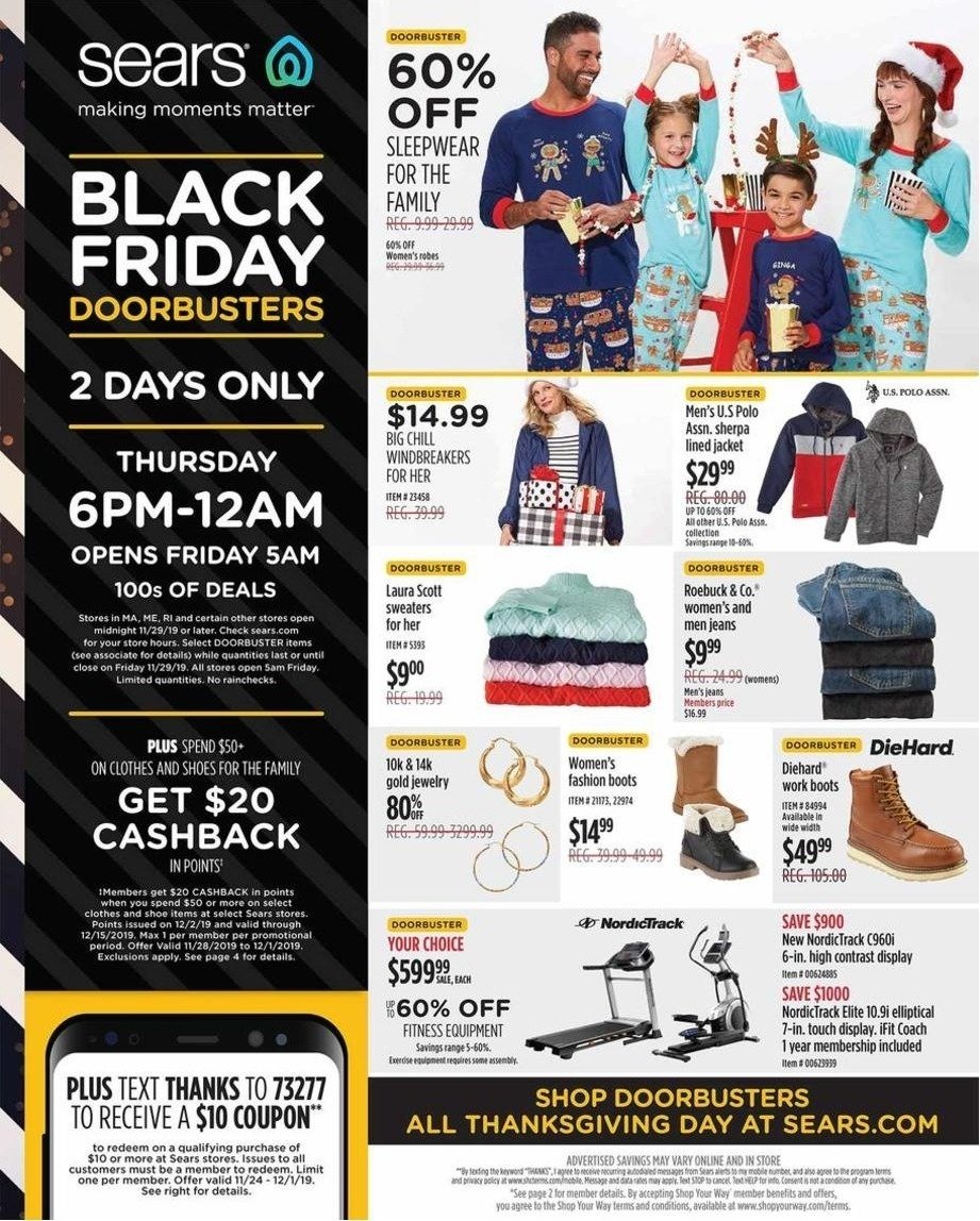 Sears Black Friday 2019 - Page 1