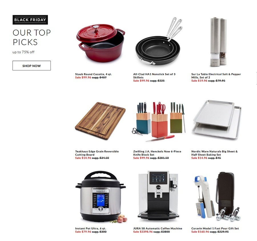 Sur La Table Black Friday 2019 - Page 2