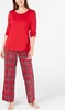 FAMILY PAJAMAS Matching Women's Mix It Brinkley Plaid Family Pajama Set