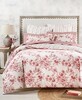 MARTHA STEWART COLLECTION Winter Floral Flannel Comforter