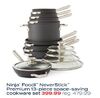 Ninja Foodi NeverStick Premium Space Saving 13-Piece Cookware Set