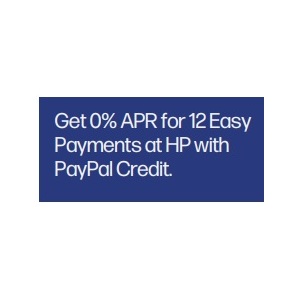 Get 0% APR for 12 Easy Payments at HP w/ Papal Credit