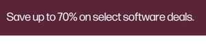 Save Up to 70% Off On Select  Software Deals
