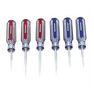 Precision Slotted & Phillips Screwdrivers, 6-Pc. Set