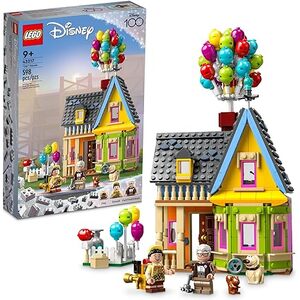 LEGO Disney and Pixar ‘Up’ House 43217 Disney 100 Anniversary Celebration Building Toy Set