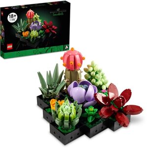 LEGO Botanical Collection Succulents 10309 Plant Decor Building Kit 771 Pieces