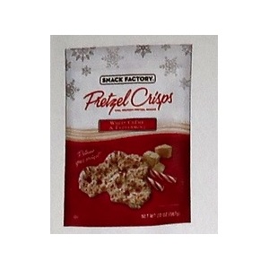 $3 off Snack Factory White Creme & Peppermint Pretzel Crisps