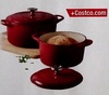 Tramontina 2-Piece Enameled Cast Iron Dutch Ovens