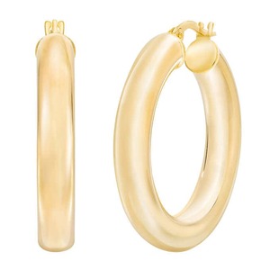 14kt Yellow Gold Hoop Earrings