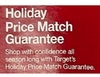 Holiday Price Match Guarantee between Oct 22 and Dec 24