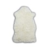 Home Decorators Collection Unshorn Sheepskin White 2 ft. x 3 ft. Animal Shape Area Rug