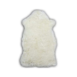 Home Decorators Collection Unshorn Sheepskin White 2 ft. x 3 ft. Animal Shape Area Rug