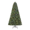 Home Accents Holiday 6.5 ft. Pre-Lit LED Festive Pine Artificial Christmas Tree