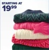 Women's Sweaters starting at $19.99