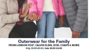 Up to 65% off Outerwear for the Family