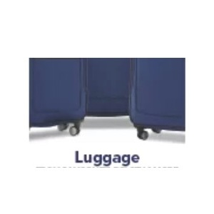 Up to 70% off Luggage
