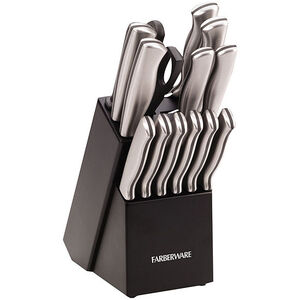 Farberware 15-Piece Stainless Steel Knife Set
