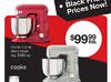 Cooks 5.3-qt. stand mixer for $99.99 Each