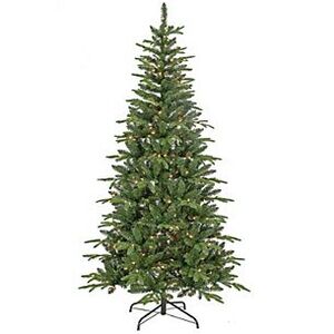 7-ft pre-lit Christmas Trees
