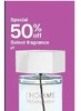 50% off Select Fragrance