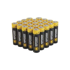 Northern Tool + Equipment AA Alkaline Batteries 24-Pk  2 for $10