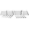 Klutch Ratcheting Combination Wrench Set 32-Pc., SAE & Metric