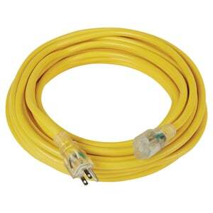 Strongway 50ft. Extension Cord, 12/3 Gauge, 15 Amps