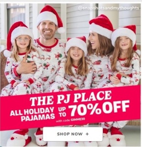 Up to 70% Off All Holiday Pajamas