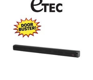 Etec 2.0 Channel Soundbar with Bluetooth