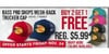 Buy 2 Get 1 FREE Bass Pro Shops Mesh-back Trucker Cap
