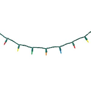 Holiday Living 100-Count 24.7-ft Multicolor LED Plug-In Christmas String Lights