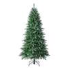 Holiday Living 7.5-ft Stockton Pine Pre-lit Slim Artificial Christmas Tree with LED Lights
