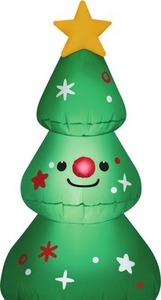 Holiday Living 3.5-ft Lighted Christmas Tree(s) Christmas Inflatable