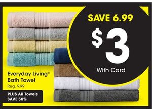 Everyday Living Bath Towel PLUS All Towels