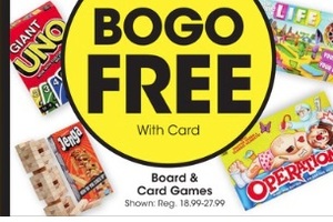 BOGO FREE Board & Card Games