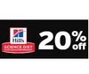 20% Off Hills Science Diet