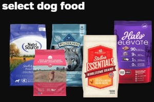 Buy 1 Get 1 Free Select dog food
