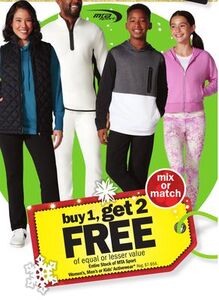Buy 1 Get 2 FREE MTA Sport Women's, Men's or Kids' Activewear