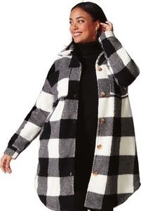 Ultra Flirt Juniors' Sherpa Duster