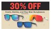 30% off Costa, Oakley, and Ray-Ban Sunglasses