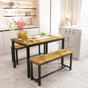 Bander 3 Piece Dining Set