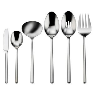 Oneida Diameter 6 Piece Flatware Serving Set, 18/10 Stainless Steel
