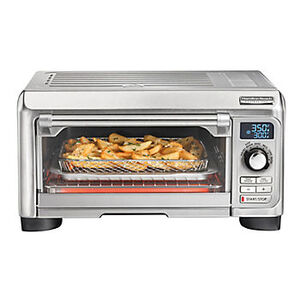Hamilton Beach Professional  4-Slice Digital Air Fry Toaster Oven Stainless Steel