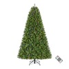 Home Accents Holiday 7.5 ft. Pre-Lit LED Brookside Pine Artificial Christmas Tree