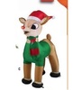3.5-ft LED Pre-Lit Inflatable Rudolph